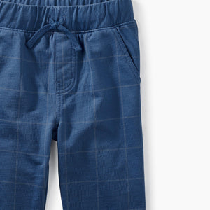 Tea Collection, Boy - Shorts,  Print Cruiser Shorts - Cobalt Windowpane