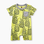 Tea Collection, Baby Girl Apparel - Rompers,  Print Pocket Romper