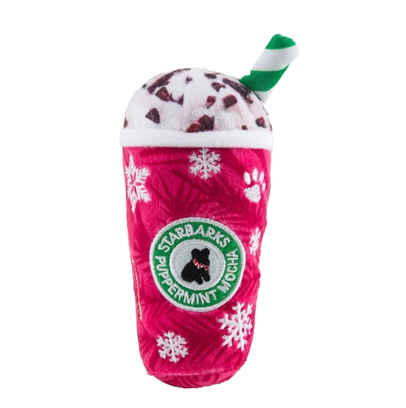 Haute Diggity Dog, Gifts - Other,  Plush Dog Toy - Starbarks Puppermint Mocha