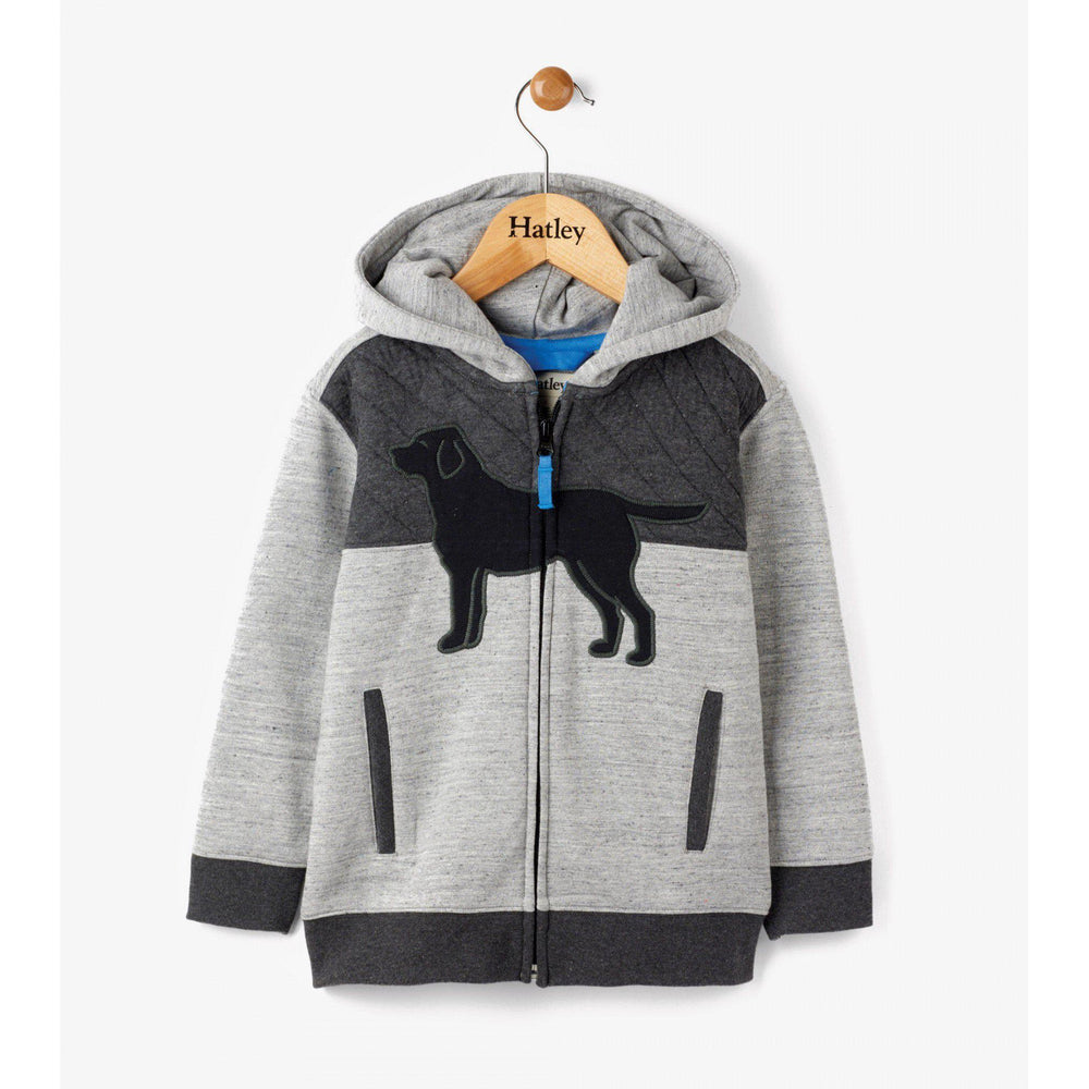 Hatley, Boy - Shirts,  Hatley Quilted Lab Hoodie