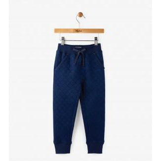 Hatley, Girl - Pants,  Hatley Quilted Navy Joggers