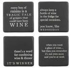 Mud Pie Funny Coasters - Eden Lifestyle