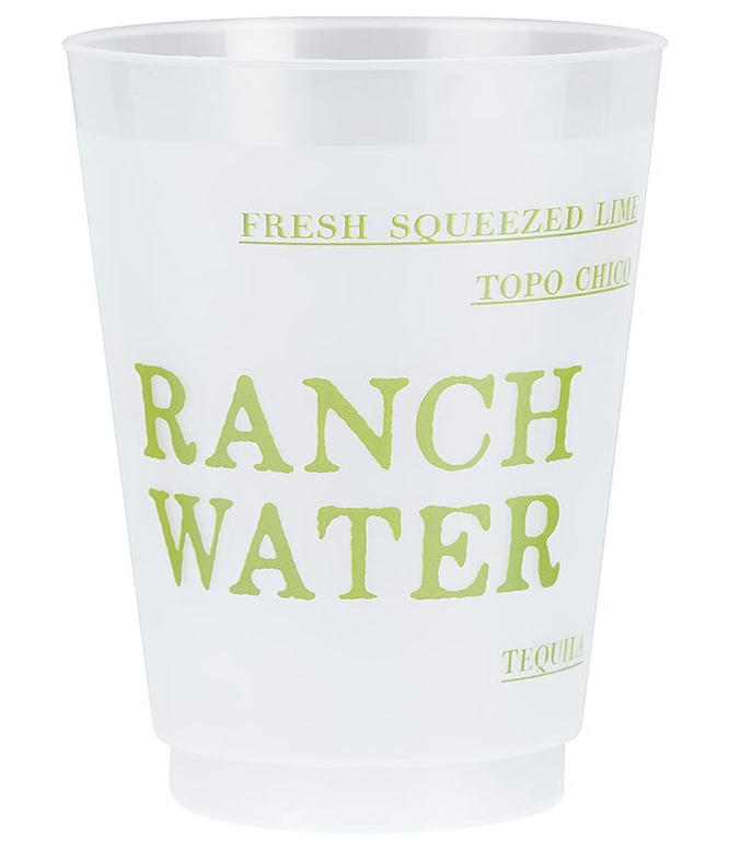 Ranch Water Party Cups - Eden Lifestyle