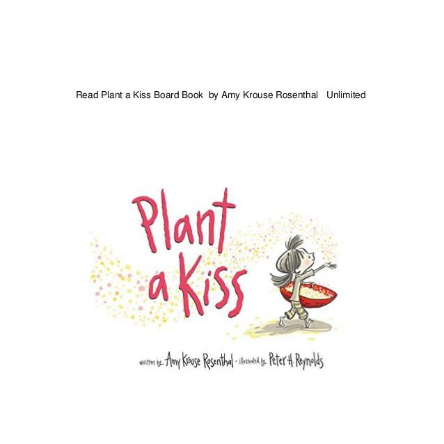Harper Collins, Books,  Plant a Kiss