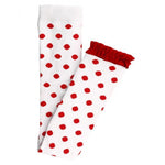 Ruffle Butts, Girl - Leggings,  Red and White Polka Dot Ruffly Tights