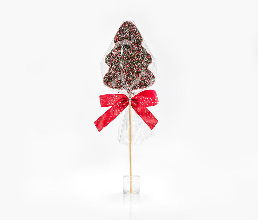 Belgian Chocolate Christmas Tree Lollipop - Eden Lifestyle