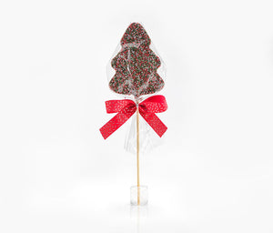 Belgian Chocolate Christmas Tree Lollipop - Eden Lifestyle