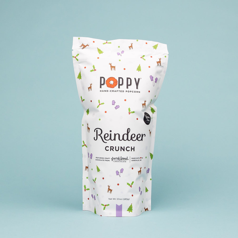 Poppy Popcorn Reindeer Crunch Market Bag - Eden Lifestyle