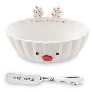 Mud Pie, Home - Serving,  Mud Pie - Spreading Reindeer Dip Set