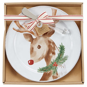 Mud Pie, Home - Serving,  Mud Pie - Holiday Tartan Cheese Plate