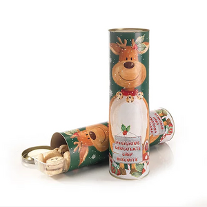 Reindeer Tube Chocolate Chip Biscuits - Eden Lifestyle