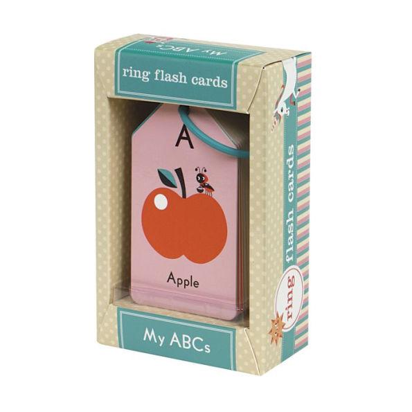 Eden Lifestyle, Gifts - Kids Misc,  Ring Flash Cards - My ABC's