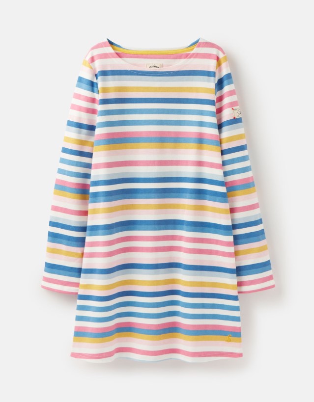 Joules, Girl - Dresses,  Riviera Long Sleeve Shift Dress