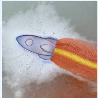 Feeling Smitten, Gifts - Bath Bombs,  Rocket Rainbow Show Bath Blast