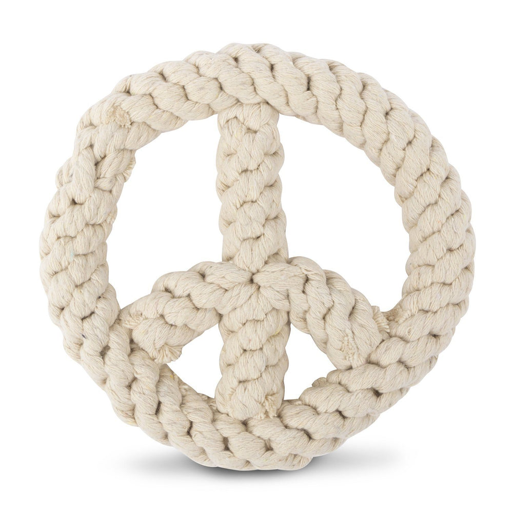 Peace on Earth Rope Dog Toy - Eden Lifestyle