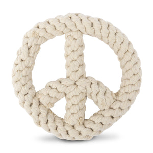 Peace on Earth Rope Dog Toy - Eden Lifestyle