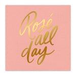 Rose All Day Beverage Napkin - Eden Lifestyle