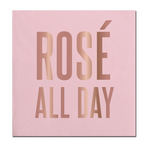 Rose All Day Foil Beverage Napkins - Eden Lifestyle