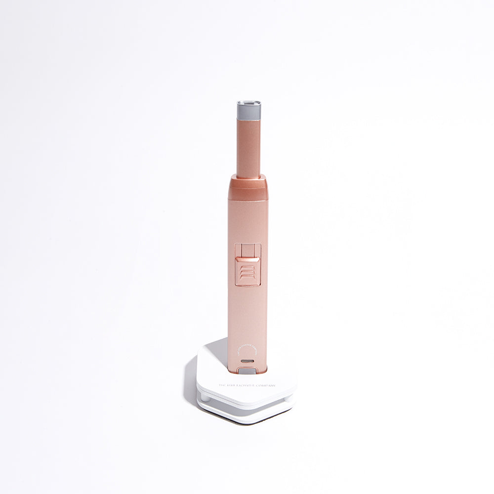 Rose Gold Candle Lighter USB Rechargeable - Eden Lifestyle