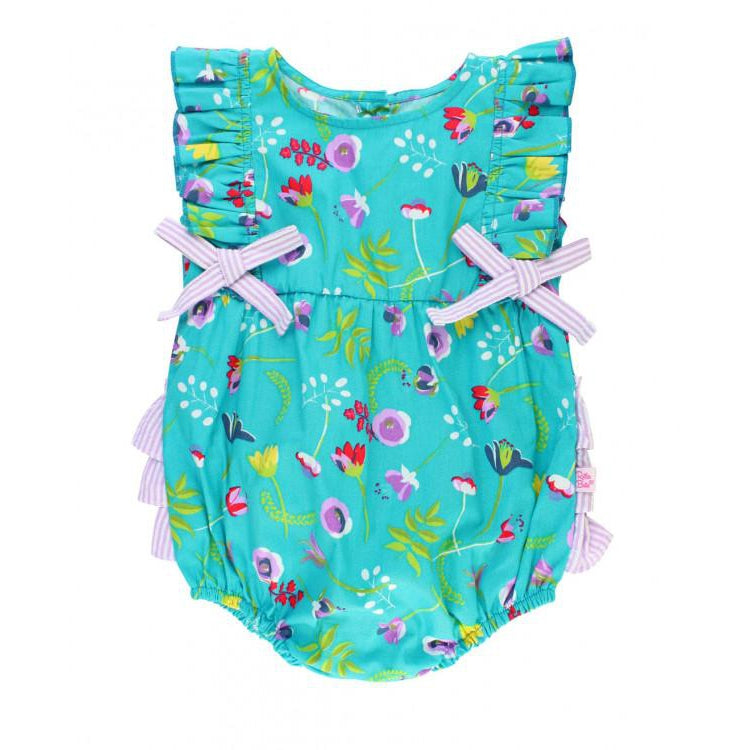 Ruffle Butts, Baby Girl Apparel - Rompers,  Sweet Meadow Romper