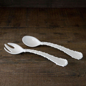 Beatriz Ball, Home - Serving,  Beatriz Ball VIDA Alegria Small Salad Servers White - SMALL