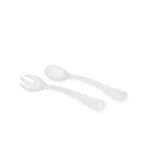 Beatriz Ball, Home - Serving,  Beatriz Ball VIDA Alegria Small Salad Servers White - SMALL