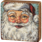 Santa Block Sign - Eden Lifestyle