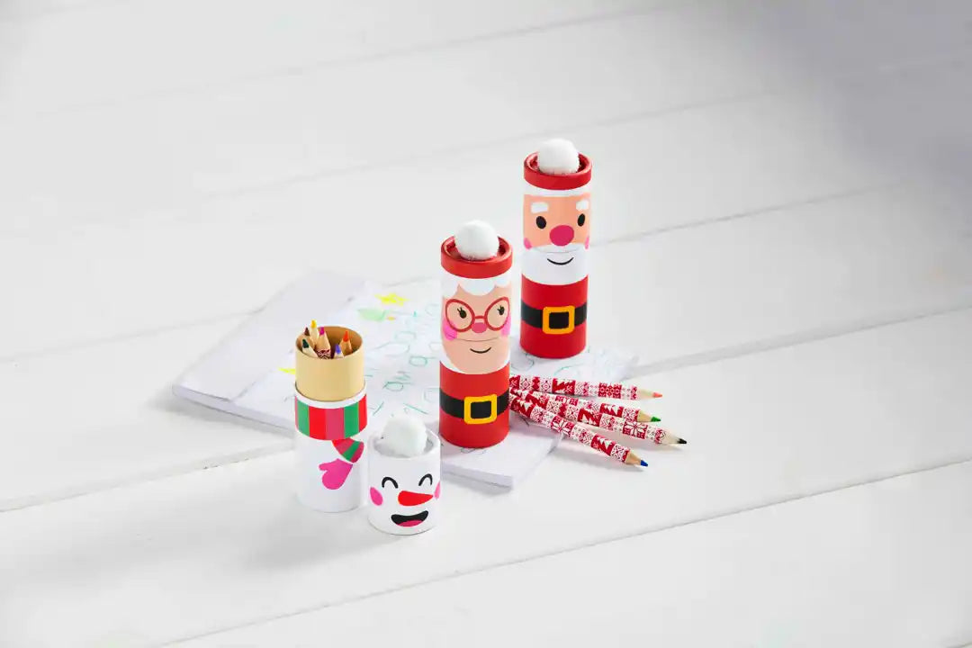 Mrs. Claus Christmas Colored Pencil Set - Eden Lifestyle