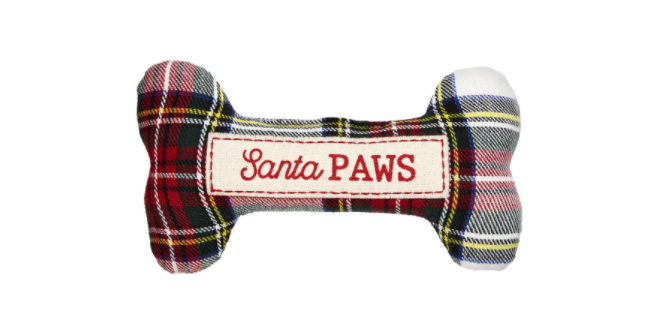 Mud Pie Holiday Dog Bone - Eden Lifestyle