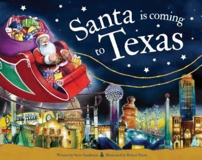 Santa is Coming to Texas Hardcover Book - Eden Lifestyle