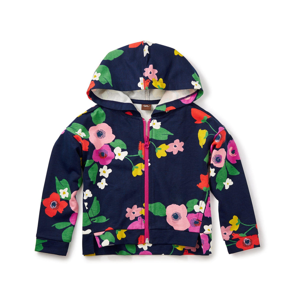 Tea Collection, Girl - Shirts & Tops,  Scotland Garden Zip Hoodie