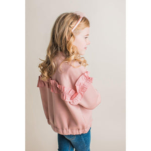 Mae Li Rose, Girl - Outerwear,  Mae Li Rose Pearl Scuba Jacket