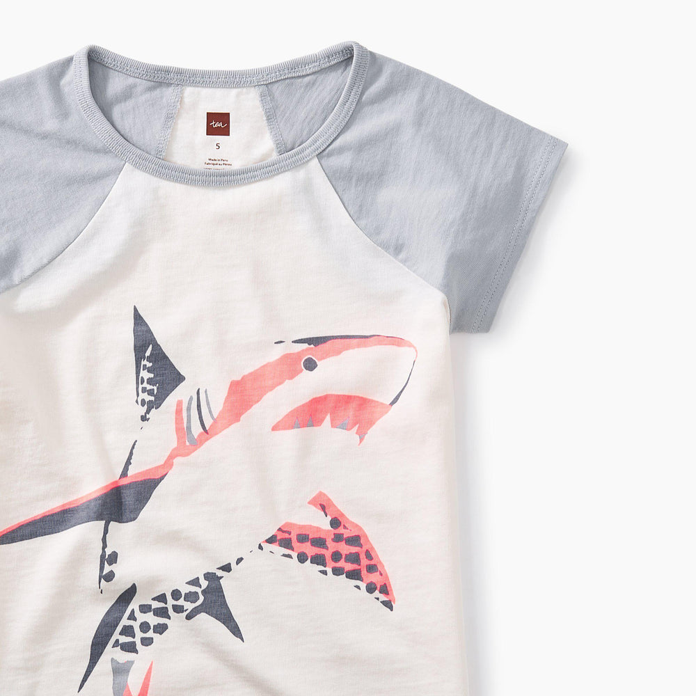 Tea Collection, Girl - Tees,  Shark Graphic Tee