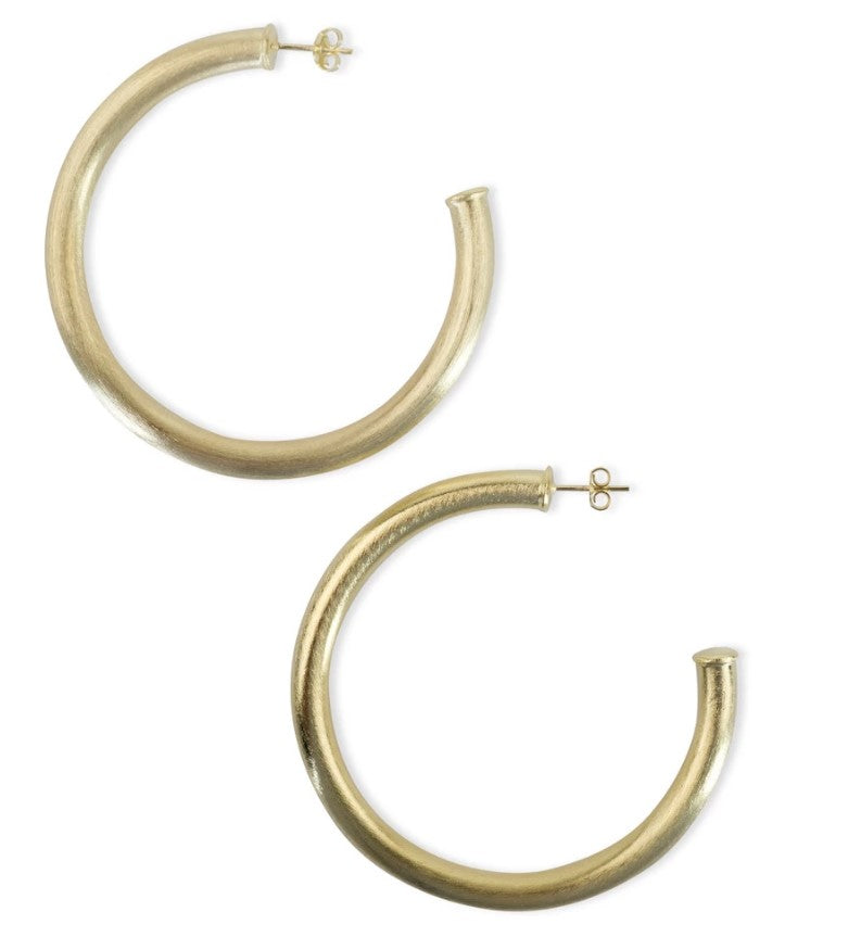 Sheila Fajl, Accessories - Jewelry,  Sheila Fajl - Arlene Thick Large Hoop Earrings