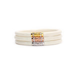 Budha Girl, Accessories - Jewelry,  Budha Girl THREE KINGS ALL WEATHER BANGLES® (AWB®) - IVORY