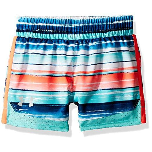 Under Armour, Girl - Shorts,  Water Stripe Run Shorts