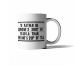 Coffee Mug 16oz - Shot of Tequila - Eden Lifestyle