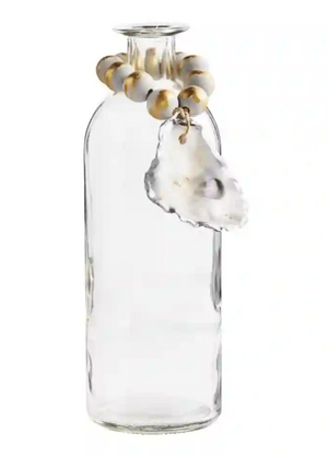 Oyster Beaded Vase - Eden Lifestyle