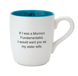 Eden Lifestyle, Home - Drinkware,  Sister Wife Cafe Mug