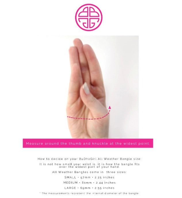 Budha Girl, Accessories - Jewelry,  BuDhaGirl Fawn All Weather Bangles®  - Serenity Prayer
