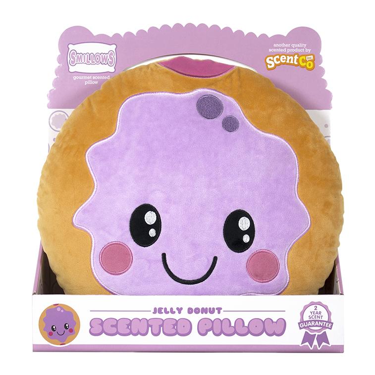 Scentco, Gifts - Kids Misc,  Smillows - Jelly Donut