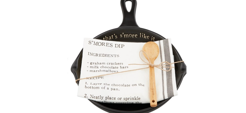 Mud Pie S'MORE DIP SKILLET SET - Eden Lifestyle