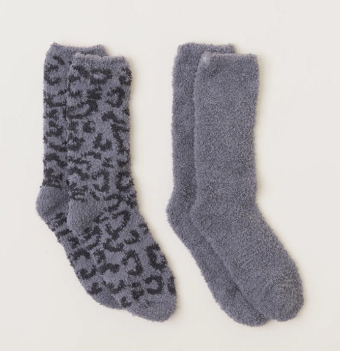 CozyChic® Women's Barefoot in the Wild 2 Pair Sock Set - Eden Lifestyle