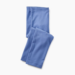 Tea Collection, Girl - Leggings,  Solid Capri Leggings - Blue