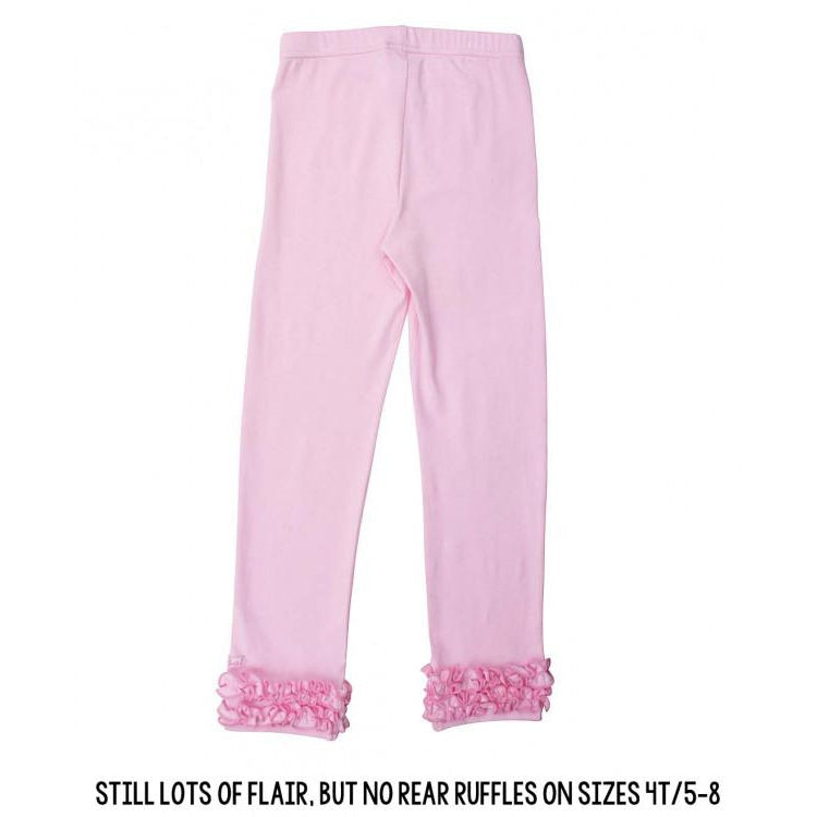 Ruffle Butts, Girl - Leggings,  Pink Ruffle Leggings