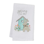 Birdhouse Spring Hand Towel - Eden Lifestyle