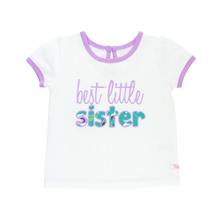 Ruffle Butts, Baby Girl Apparel - Tees,  Little Sis Tee