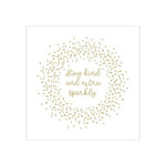 Petal Lane Home, Home - Decorations,  Canvas Magnet Quotes Stay Kind and Sparkly
