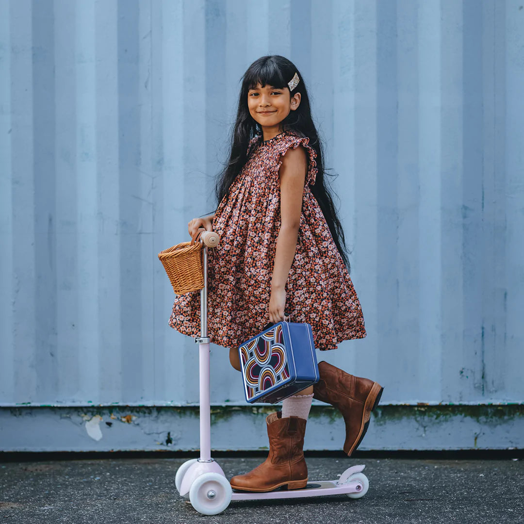 Stevie Dress - Navy Ditsy Floral - Eden Lifestyle