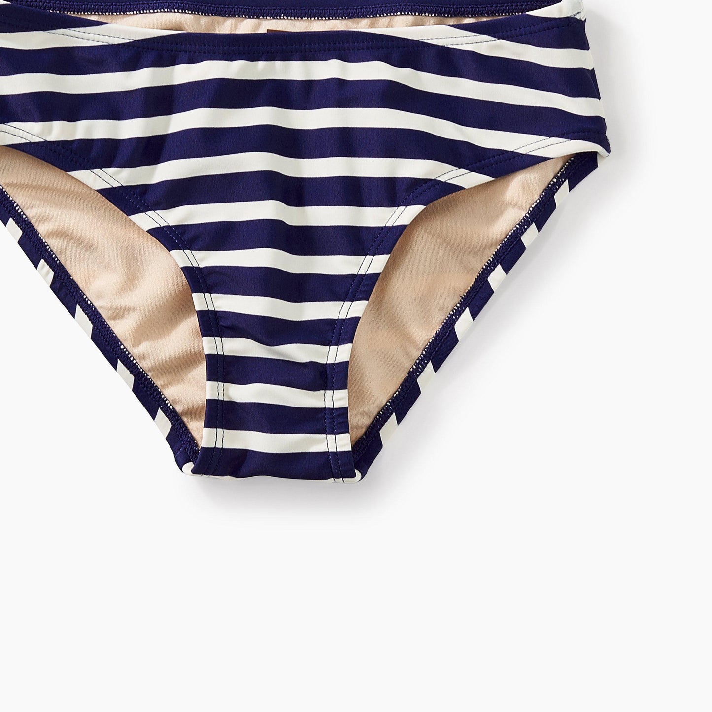 Tea Collection, Girl - Swimwear,  Striped Bikini Bottom - Twilight Tonal
